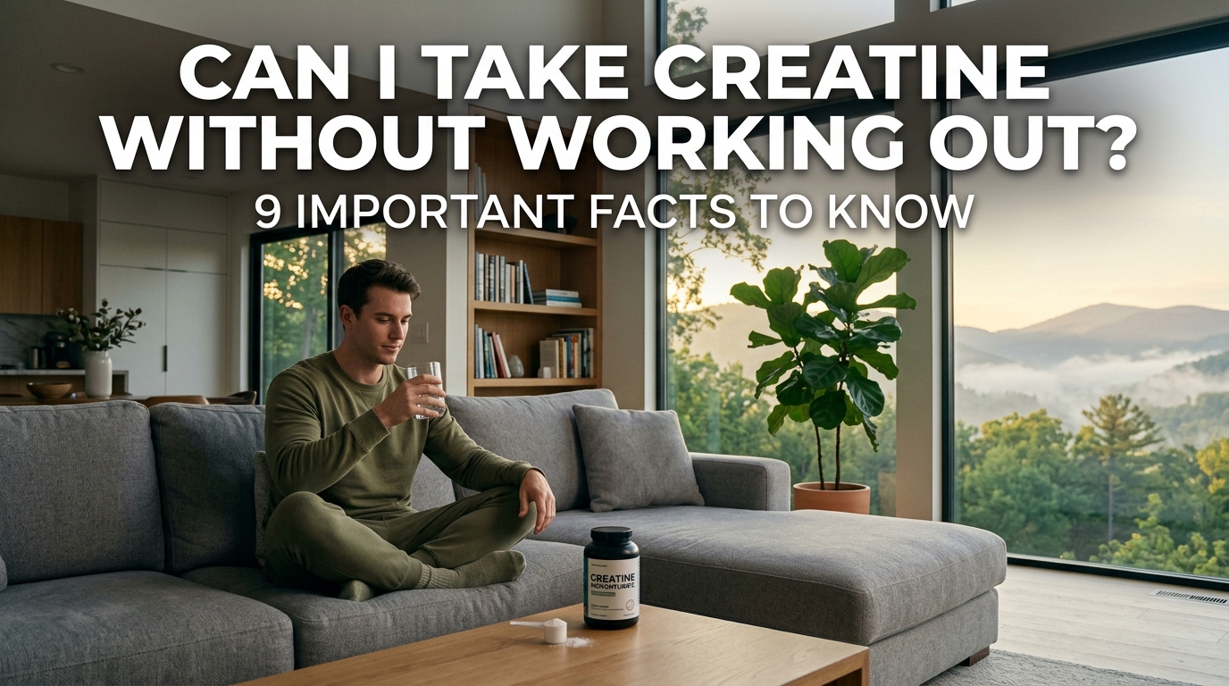 Can I Take Creatine Without Working Out? 9 Important Facts to Know