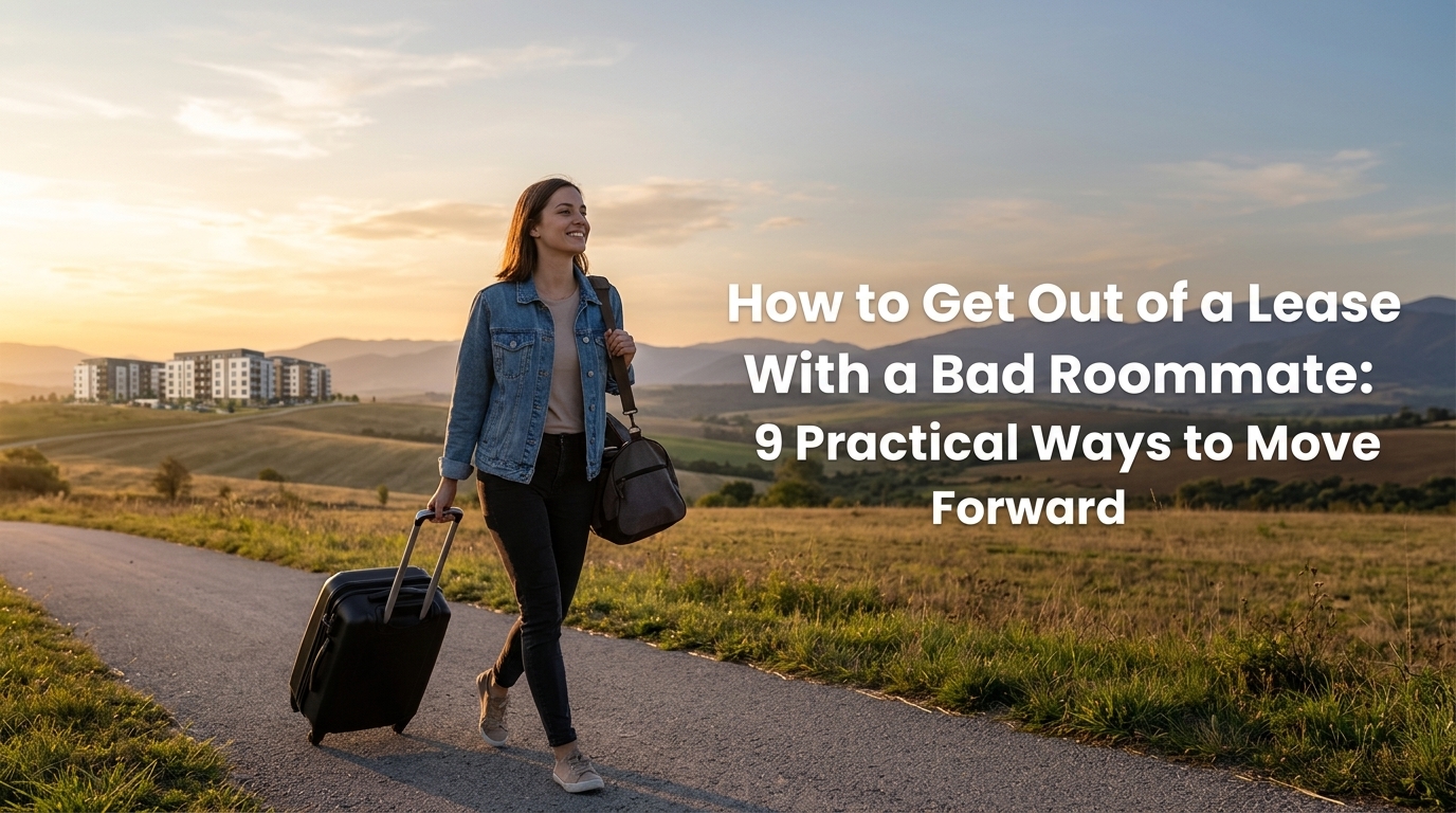 How to Get Out of a Lease With a Bad Roommate: 9 Practical Ways to Move Forward